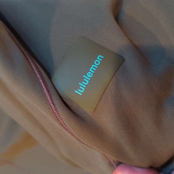 Lululemon Tech Fleece Hiking 1/4 Zip Pullover Carob Brown Size 4 - Picture 11 of 14